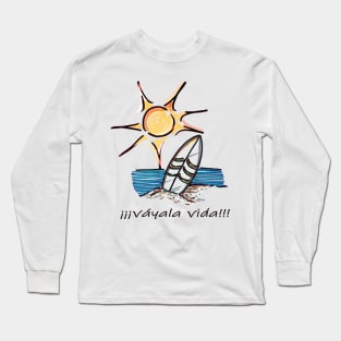 surf, go life Long Sleeve T-Shirt